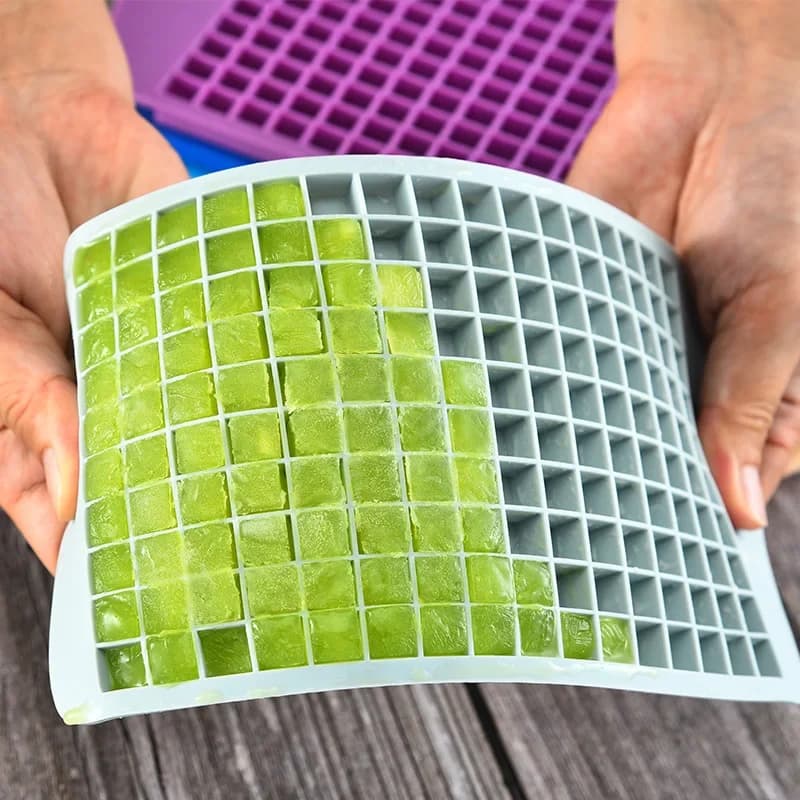 Vassoio mini per cubetti di ghiaccio da 160 griglie
