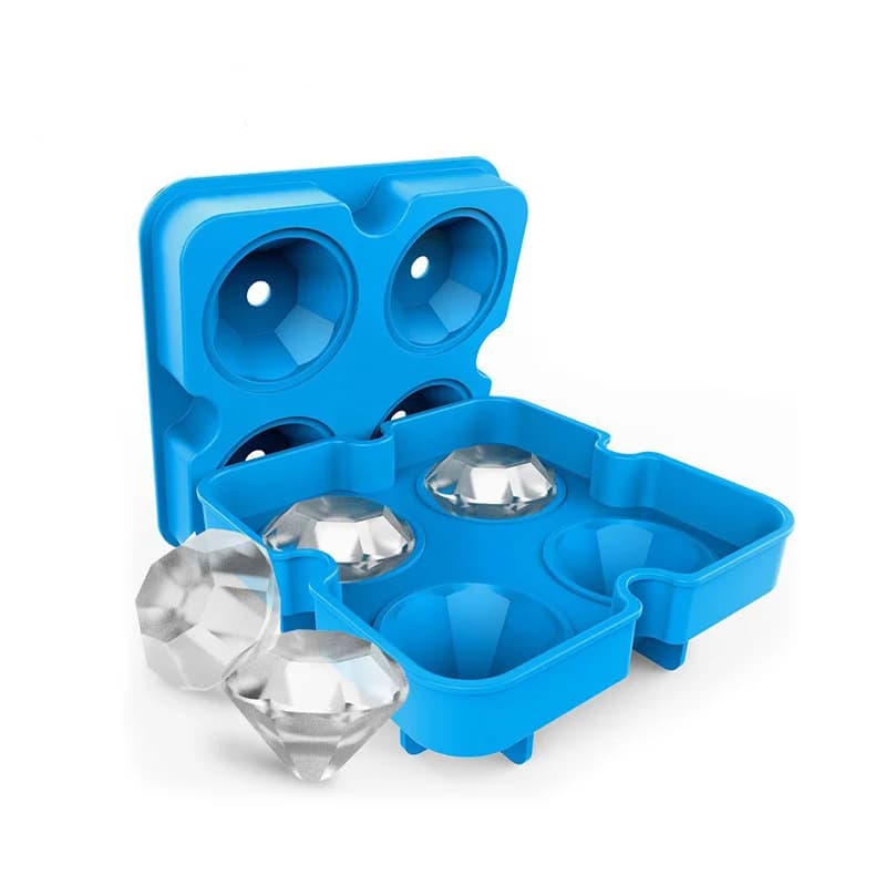 Vassoio per cubetti di ghiaccio a diamante
